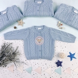 NEXT Blue Cable Knit Cardigan