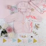 NEXT Pink Unicorn Cagoule