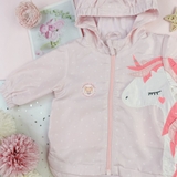 NEXT Pink Unicorn Cagoule
