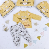 TU Clothing The Gruffalo Mouse Mustard & Grey Pyjamas