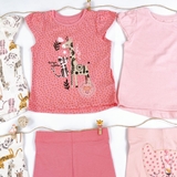 Mothercare Kid Giraffe Friends T-Shirts - 3 Pack