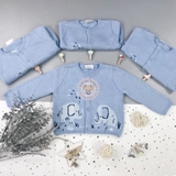 NEXT Blue Knitted Elephant Cardigan
