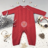 NEXT Red Cable Knitted Romper