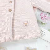 TU Pink Hooded Faux Fur Lined Cardigan