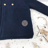 TU Navy Hooded Cardigan