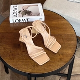 TAP sandal Mũi vuông 7cm