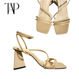 TAP sandal Mũi vuông 7cm