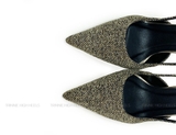 Souvenir Slingback Tweed 09cm