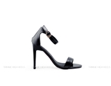 Ankle Strap Gót Vuông Ngang Mãnh 11cm PU