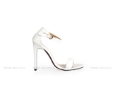 Ankle Strap Gót Vuông Ngang Mãnh 11cm PU