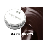 SHOES CREAM DARK BROWN