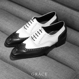 CUSTOM ELEVATOR SHOES: OXFORD 167 Spectator