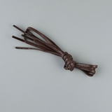DÂY GIÀY SÁP DẸP CAO CẤP 3MM CHO GIÀY TÂY 4-5 LỖ 80 CM NÂU