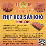 Thịt Heo Sấy khô Bakkwa ( Nhục Can ) 500gr