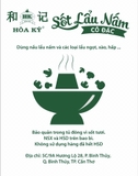 SỐT CỐT NẤM- NẤU LẨU-NƯỚC LÈO