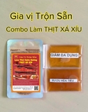 Gia vị xá xíu Trộn Sẵn combo Làm 6kg THỊT XÁ XÍU -SƯỜN NƯỚNG