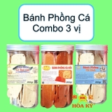 BÁNH PHỒNG CÁ Combo 3 vị cá