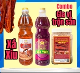 Gia vị xá xíu Trộn Sẵn combo Làm 6kg THỊT XÁ XÍU -SƯỜN NƯỚNG