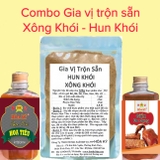Gia vị xông khói -hun khói trộn sẵn ướp 12kg thực phẩm