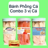 BÁNH PHỒNG CÁ Combo 3 vị cá