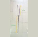 Chỉa quay cán liền inox