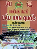 Lẩu Hàn Quốc 500gr