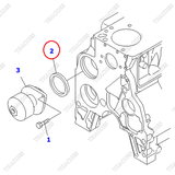 Gioăng bơm nước 6736-61-1520