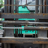 Mitsubishi 3.5 Tấn FD35NT Dịch Càng Lốp Đặc