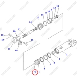 Vòng đệm Oring 07000-13025, 07000-03025 (Kit K17)