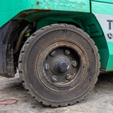 Mitsubishi 3.5 Tấn FD35NT Dịch Càng Lốp Đặc