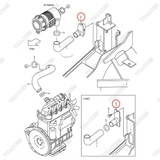 (Seri 809-Up) Ống nạp gió 22U51-02501