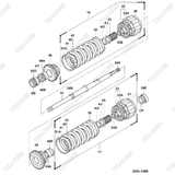 (23B) (Clutch No 2) Oring #32452-23330-71(32424-23330-71)