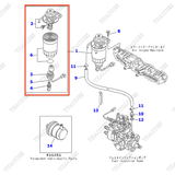 Cụm bơm nhiên liệu YM129917-55801; YM129901-55800
