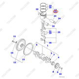 Piston YM129931-22900 (+0,25mm)