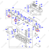 Bulong hãm giàn cò YM129900-11530