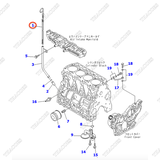 Que thăm dầu YM129930-34800