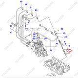 Đầu kim phun YM119717-53010; YM129901-53010