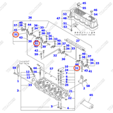 Chân đỡ gìan cò YM129900-11510; YMR001238