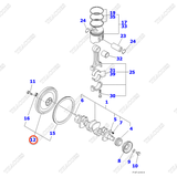 Bánh đà YM129930-21590; YM129904-21590