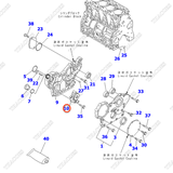 Bơm nhớt YM129900-32001; YM129900-32000; YM129907-32009