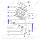 Bulong mặt máy YM129900-01200