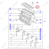 Gioăng mặt máy YM129901-01350; YM729901-01350; YM129901-01331; YM129901-01330