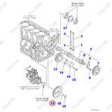Bánh răng bơm cao áp YM129901-25900