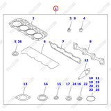 Bộ gioăng đại tu YM729901-92601; YM729901-92602; YM729901-92760; YM729901-92660