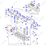 Chụp bảo vệ kim phun YM129901-11450