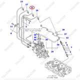 Ống dầu máy 3 YM129901-59830