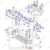 Xupap hút YM129900-11100