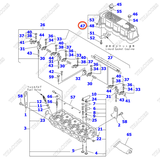 Nắp giàn cò YM129900-11370