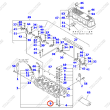 Xupap xả YM129900-11110