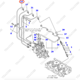 Ống dầu máy 1 YM129901-59810